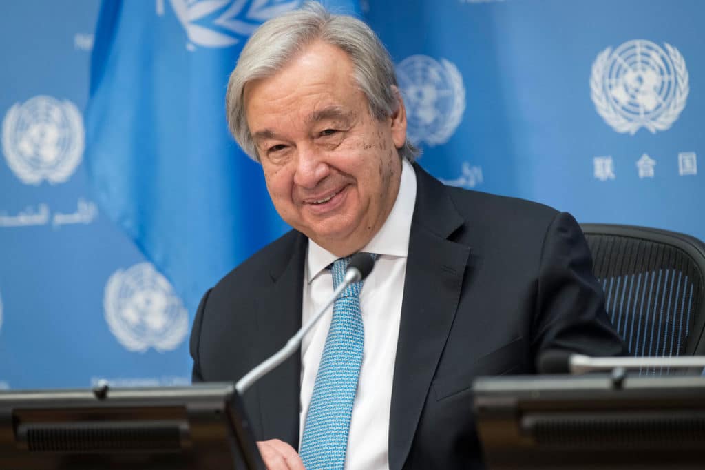 UN Secretary-General António Guterres